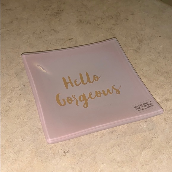 Hello Gorgeous jewelry/ring dish - Picture 3 of 3